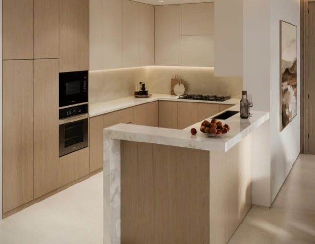 3 BHK kitchen