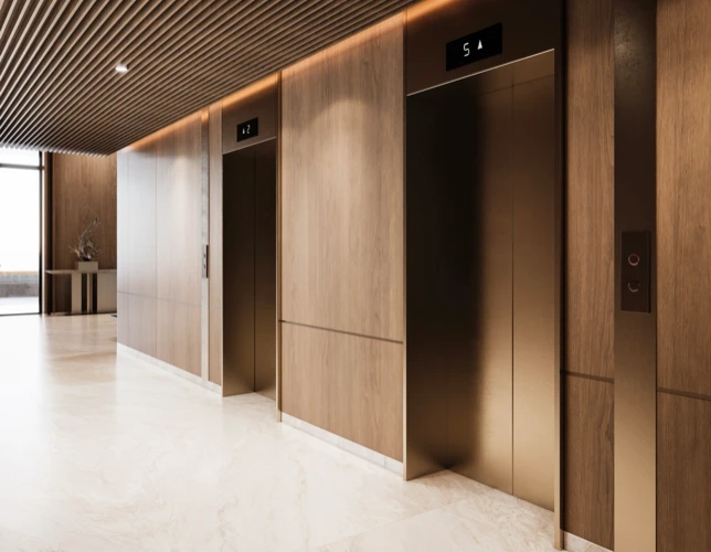 Lobby elevators