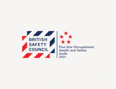 British Safety Council’s Five Star Rating for Occupational Health and Safety–2019, 2020, 2021