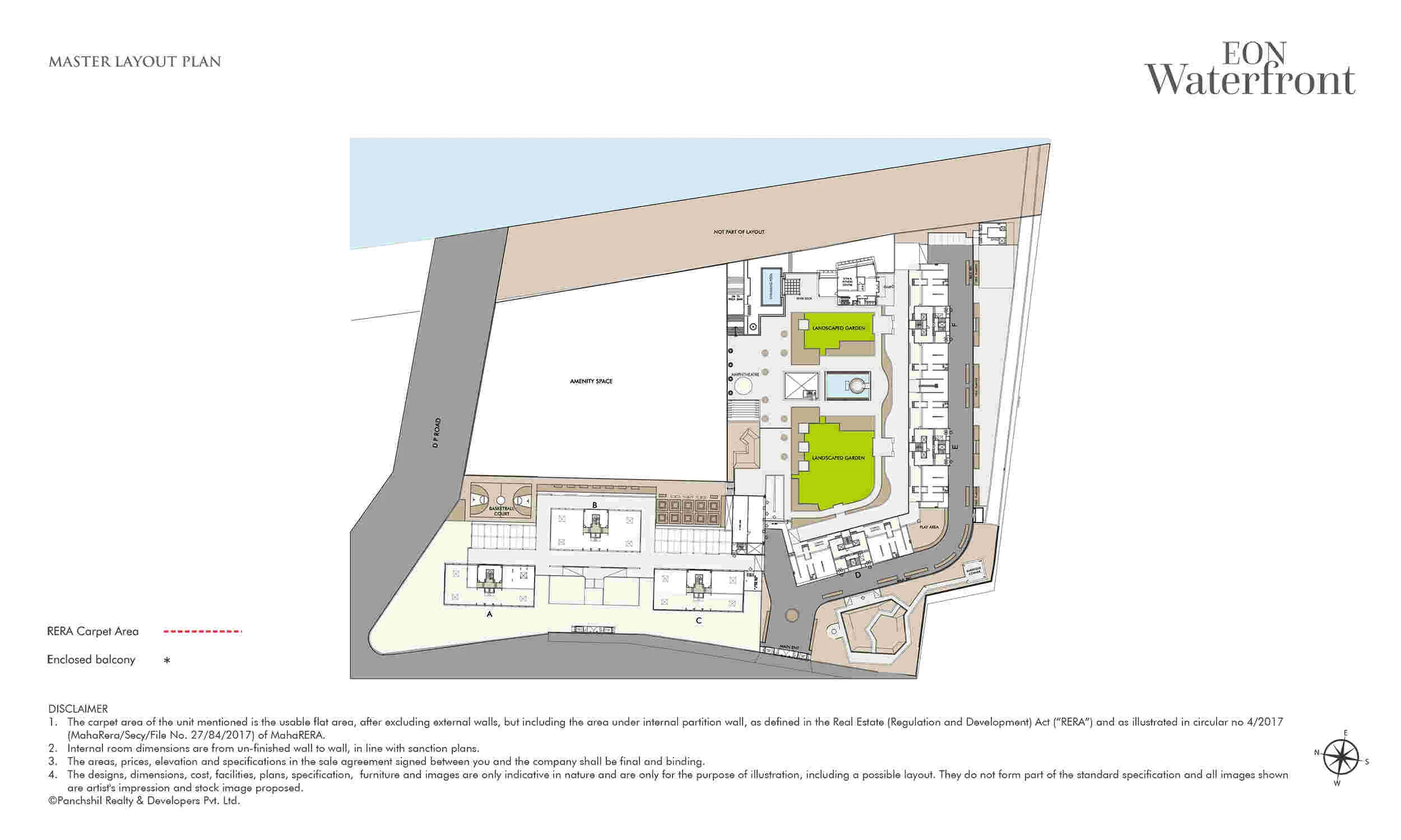 Floor Plans & Configurations - Master layout plan