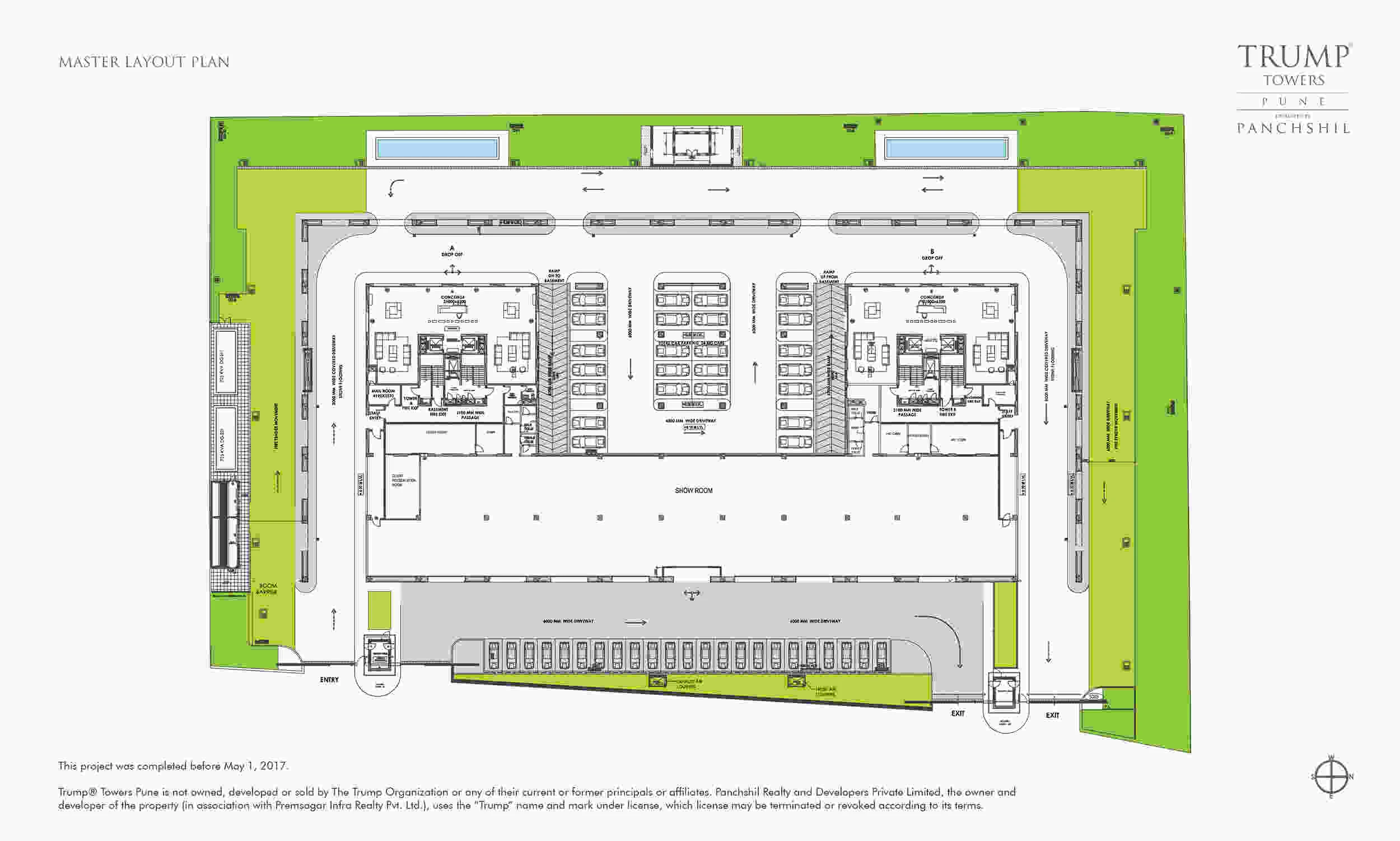 Floor Plans & Configurations - Master layout plan