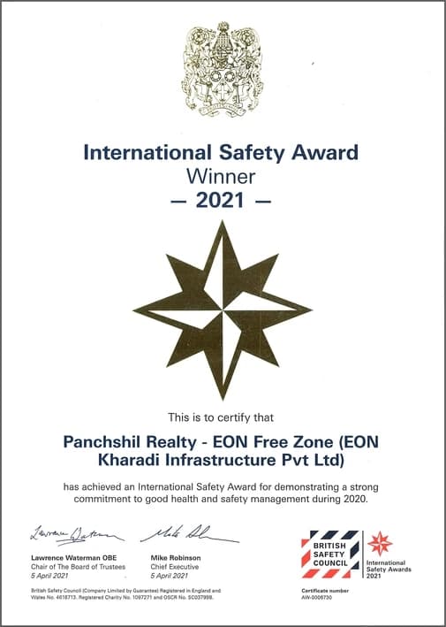 International Safety Award