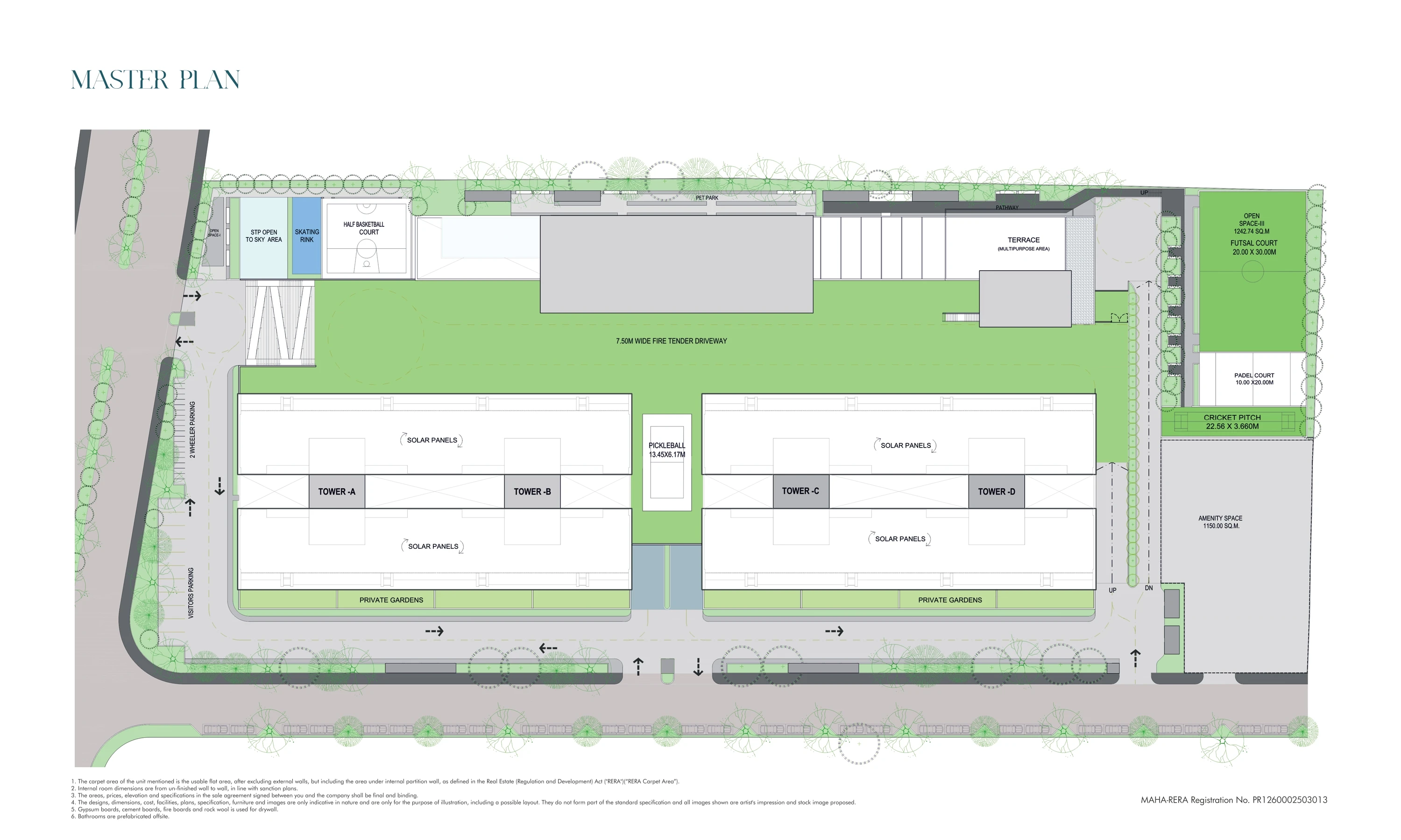 Floor Plans & Configurations - Master Floor Plan